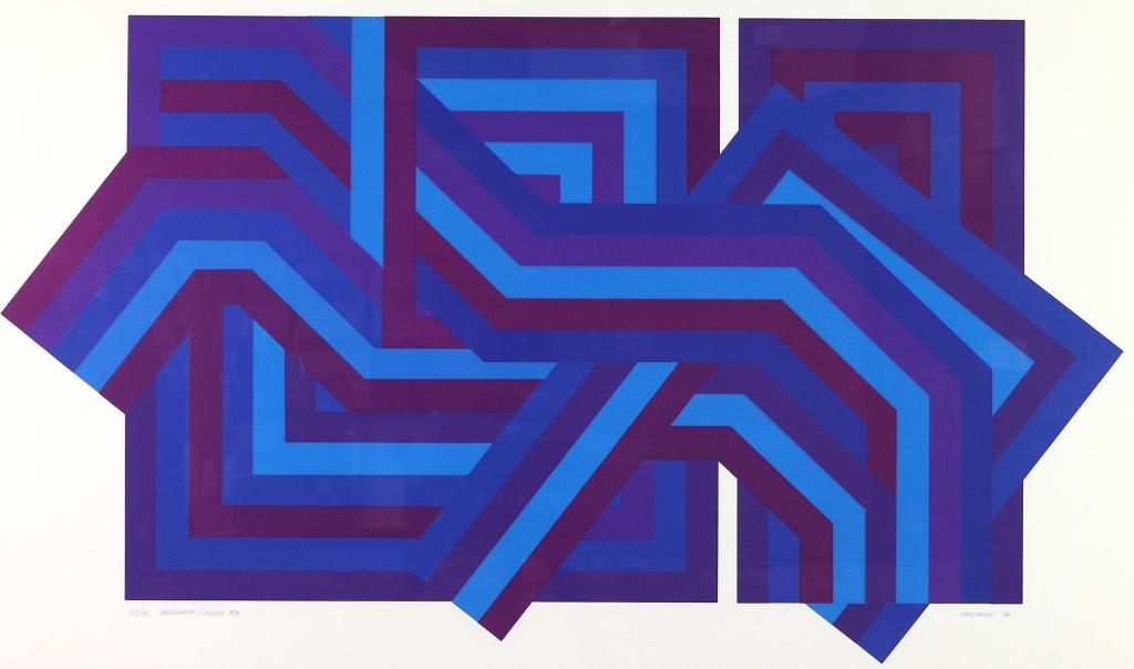 Kenneth C. Samuelson (1936-2021) - FUGUE #2; 1974