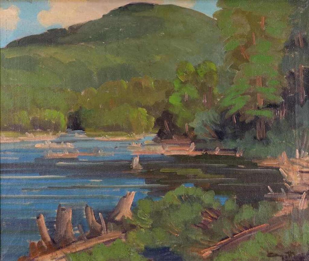 Léo Ayotte (1909-1976) - Summer Landscape; 1952