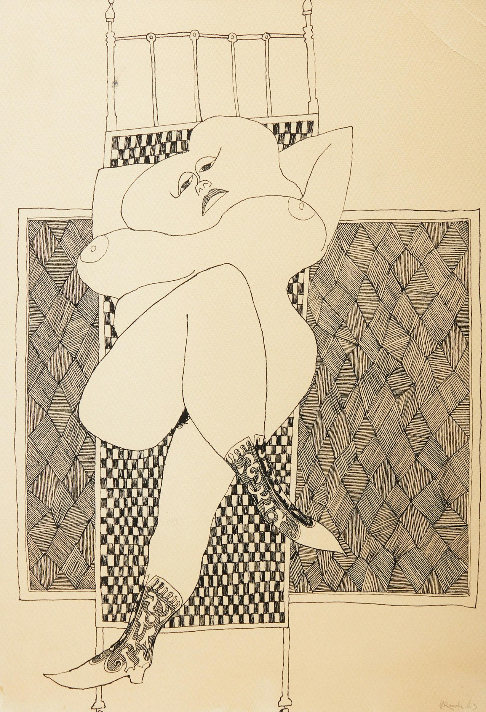 Willam Smith Ronald (1926-1998) - Reclining Female Nude