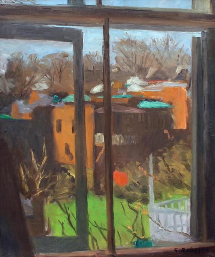 William Goodridge Roberts (1921-2001) - A View From The Artists Window, Westmount, Quebec