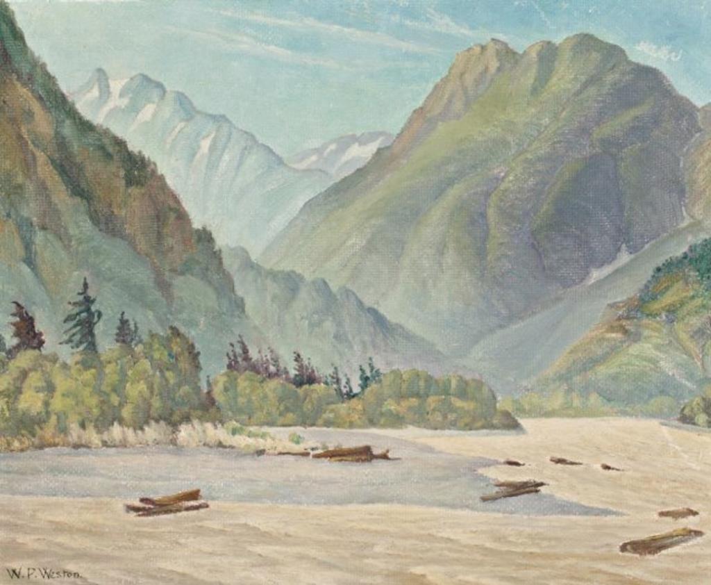 William Percival (W.P.) Weston (1879-1967) - Fraser River, B.C
