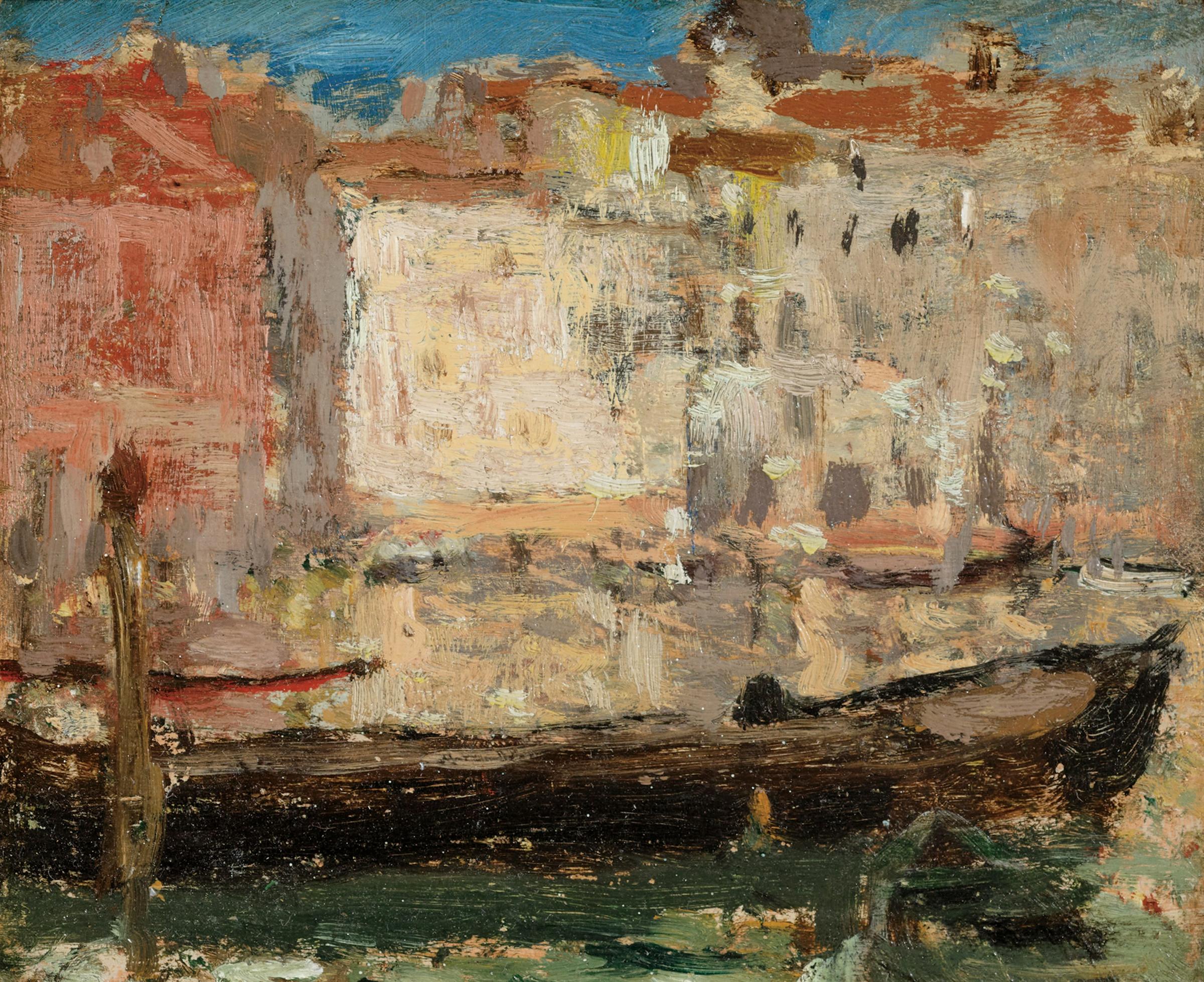 James Wilson Morrice (1865-1924) - Study for Golden Venice, circa 1901-1902