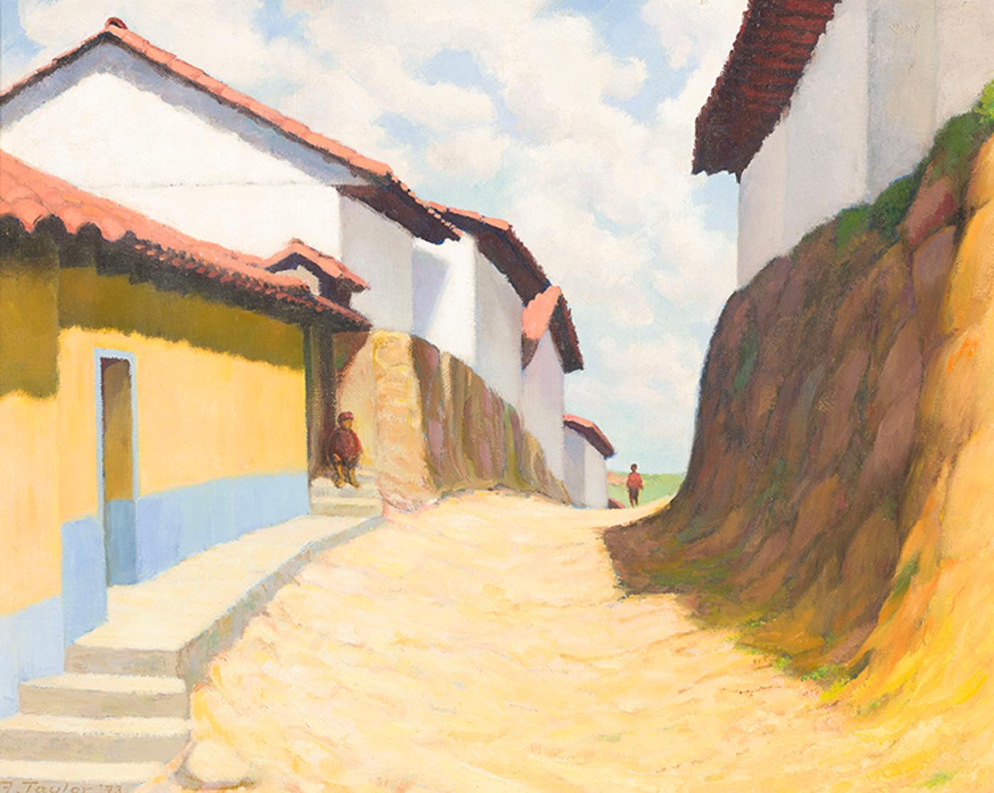 Frederick Bourchier Taylor (1906-1987) - In Chichicastenango, Guatemala