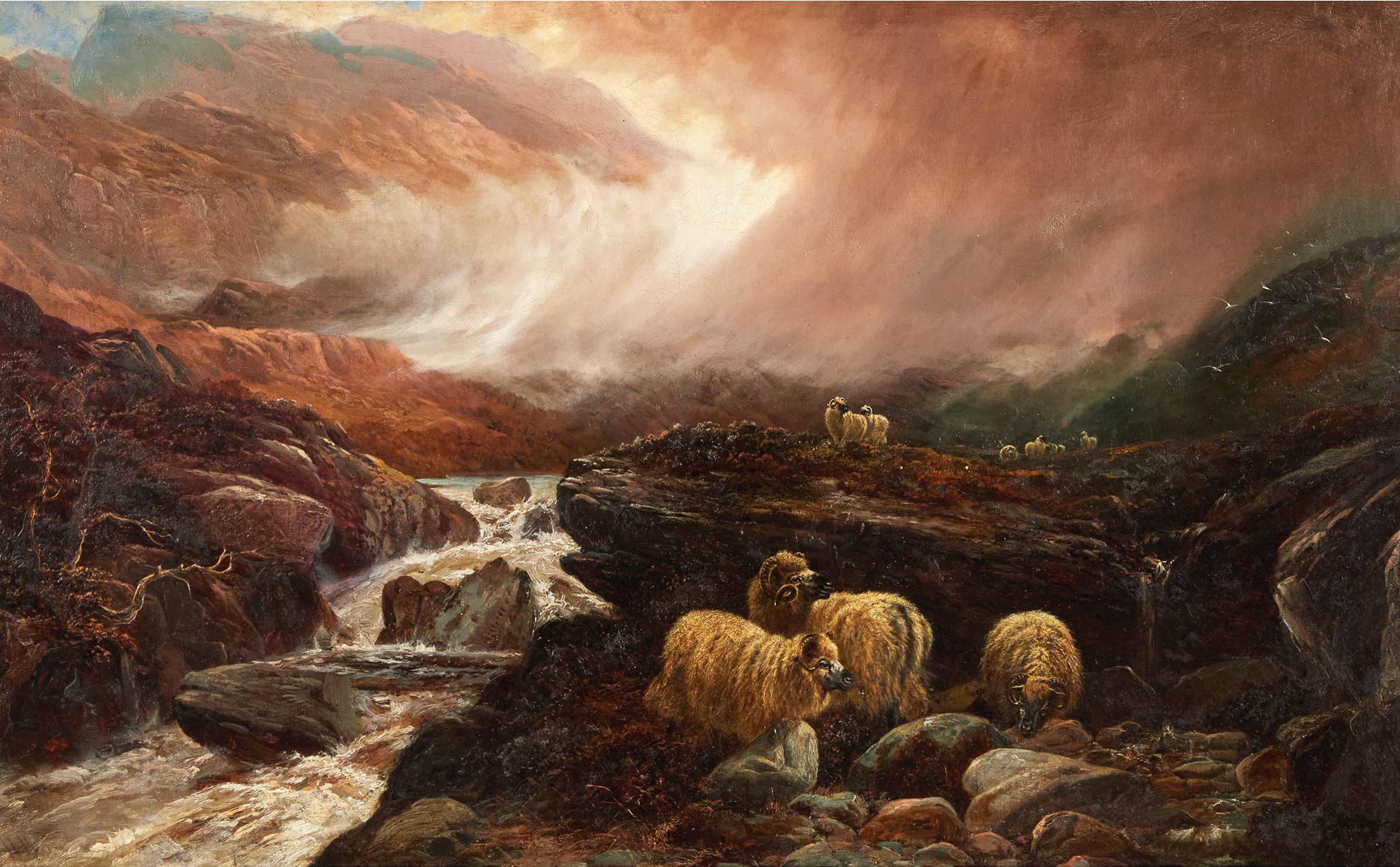 William Perring Hollyer - Glen Rosa