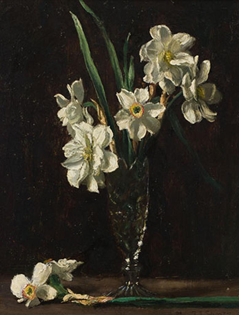 Frederick Simpson Coburn (1871-1960) - Nature morte aux fleurs