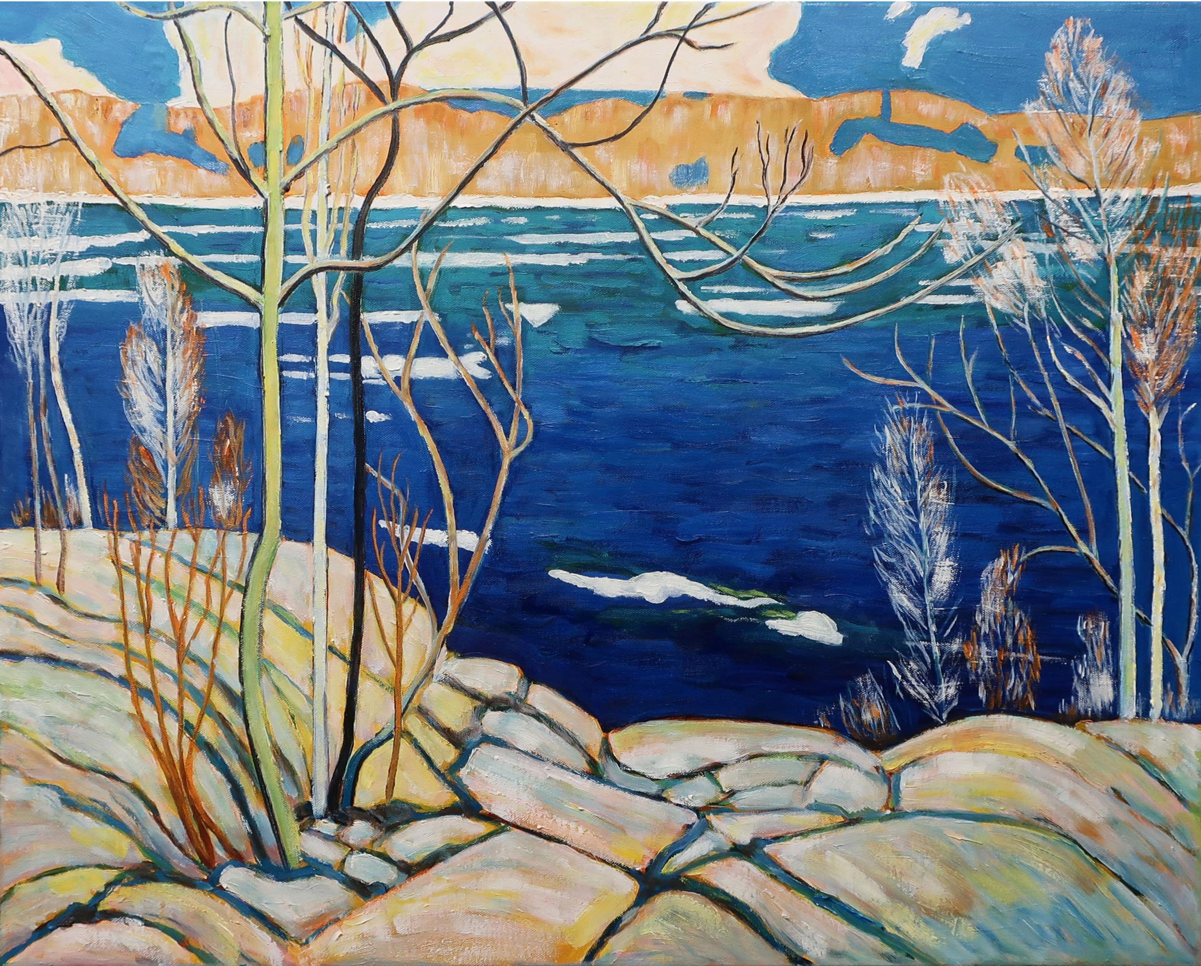 John Oliver (1939) - Spring Ice - Winter