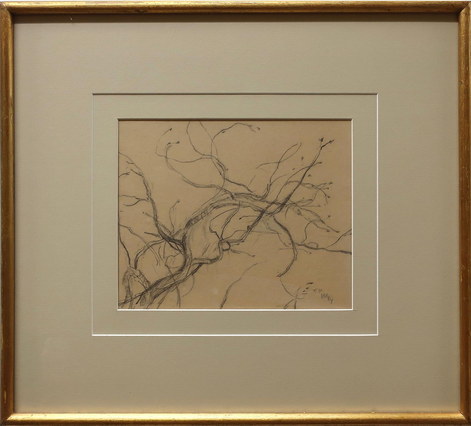 Frederick Horseman Varley (1881-1969) - Untitled (Branches)