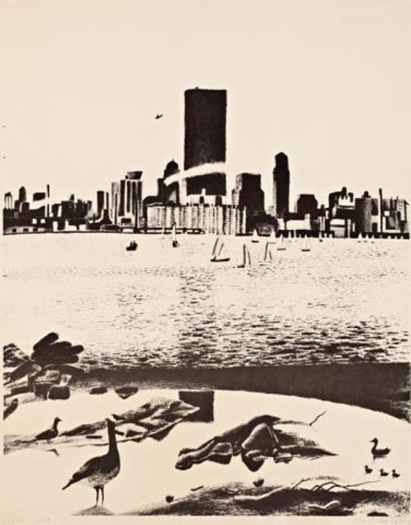 Christiane Pflug (1936-1972) - Toronto Skyline