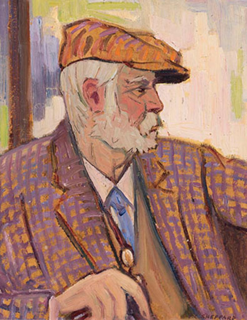 Peter Clapham (P.C.) Sheppard (1882-1965) - Portrait of a Man