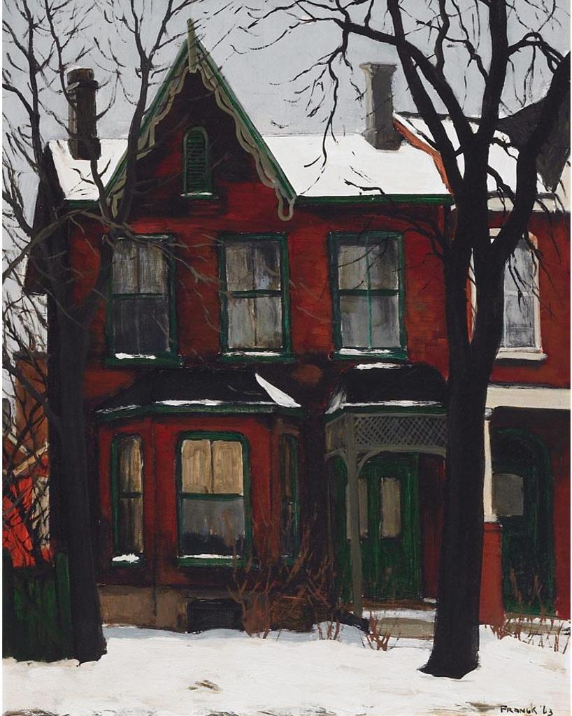 Albert Jacques Franck (1899-1973) - Toronto Street, Winter