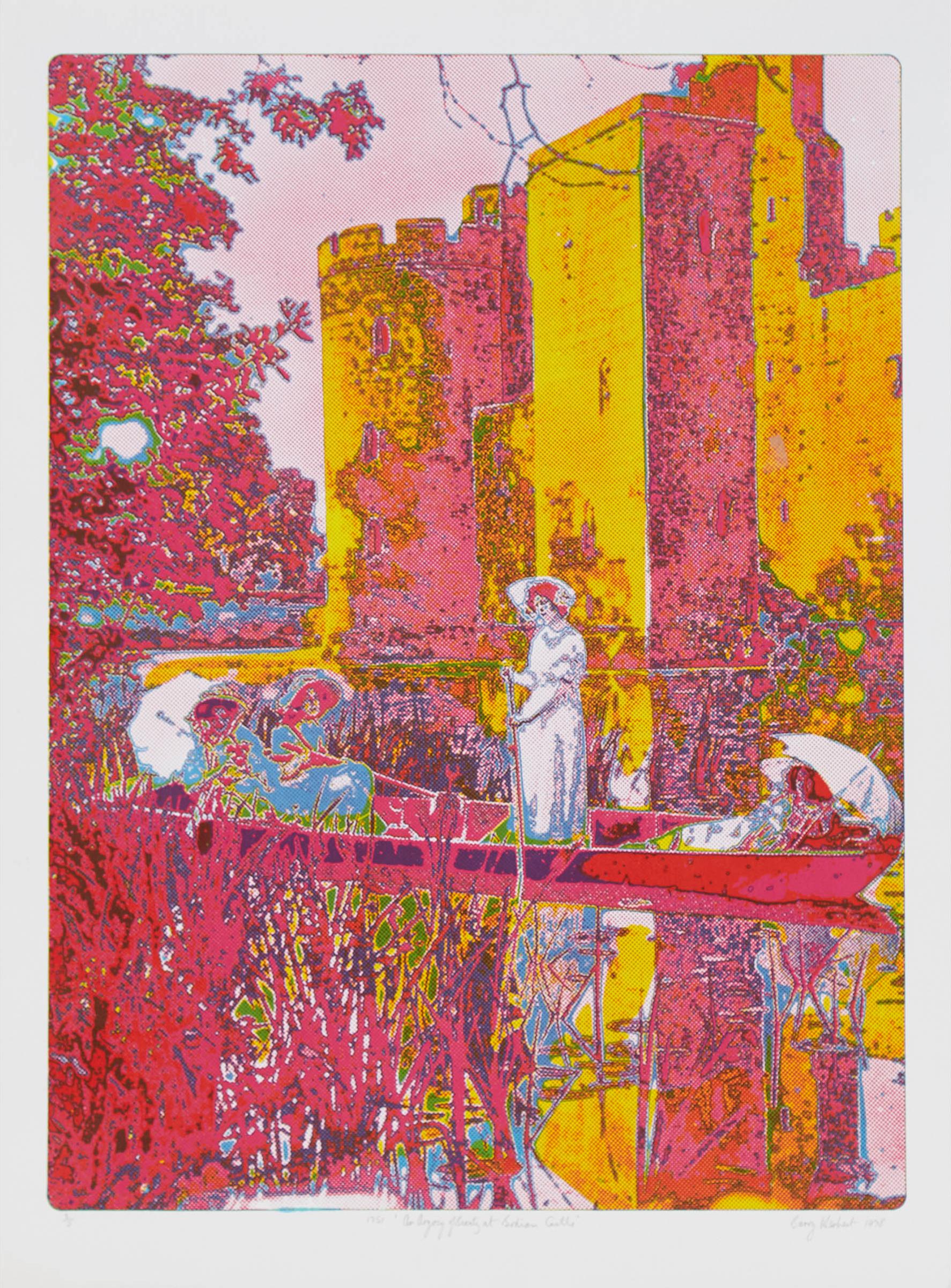 Barry Herbert - An Argosy Of Beauty At Bodiam Castle, 1978