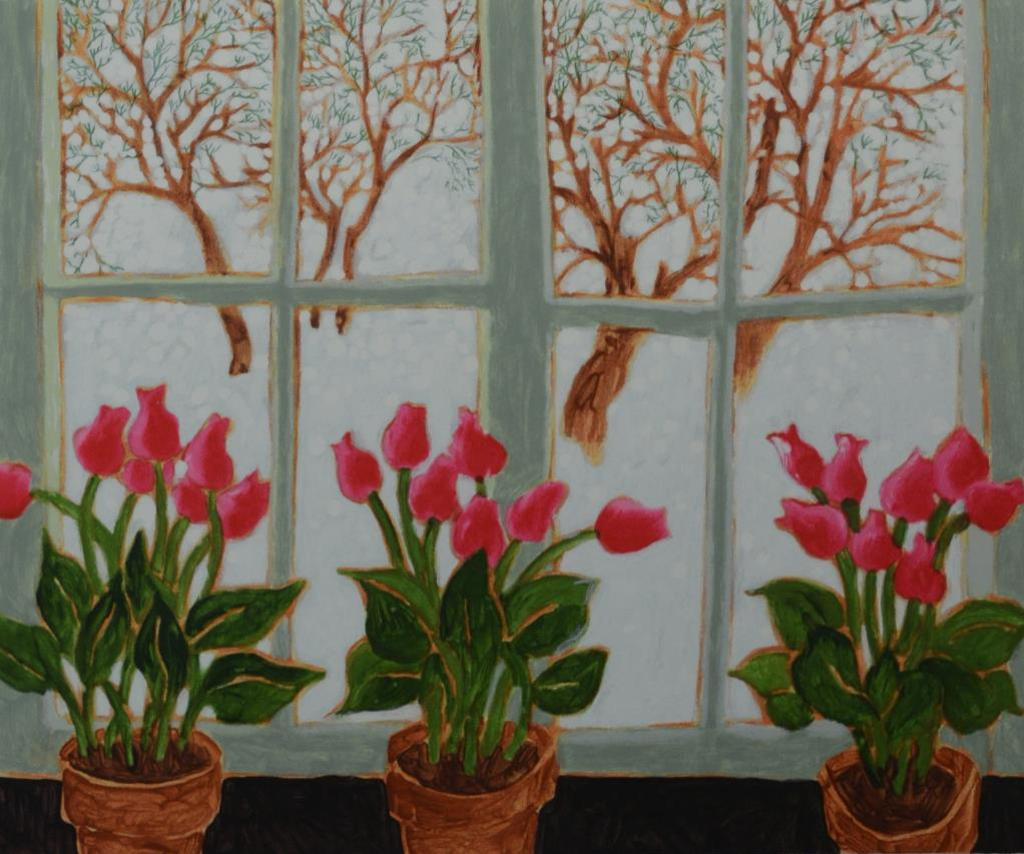 Claude Alphonse Simard (1956-2014) - Tulip en Hiver