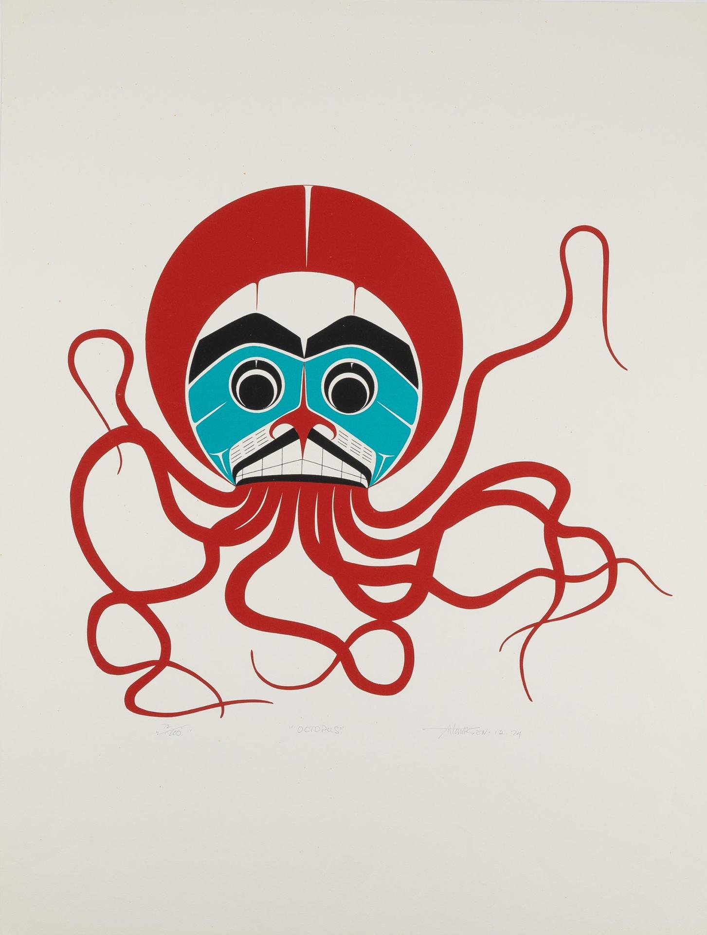 Art Thompson (1948-2003) - Octopus, 1974