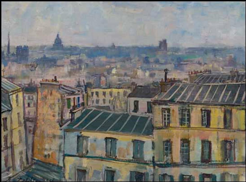 Llewellyn Petley-Jones (1908-1986) - View from Butte, Montmartre