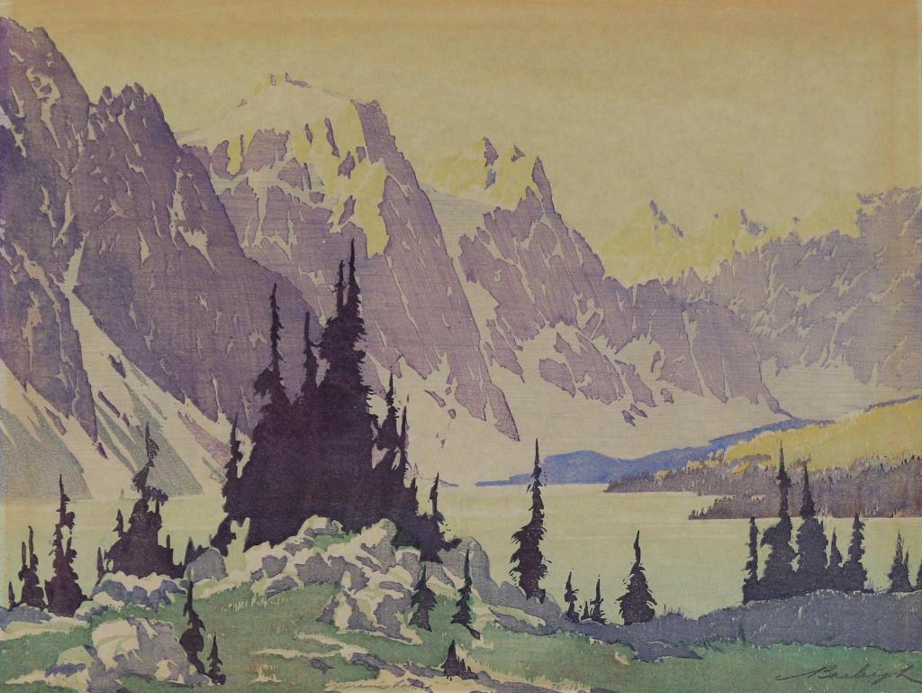 Barbara Harvey Leighton (1911-1986) - Moraine Lake