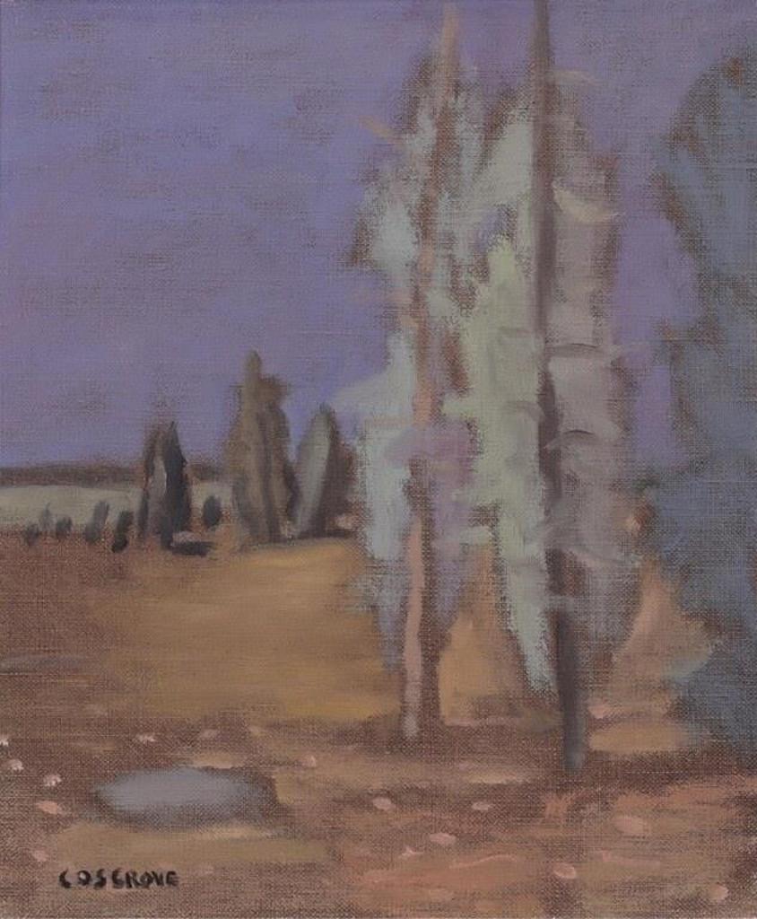 Stanley Morel Cosgrove (1911-2002) - Two Pines; 1968