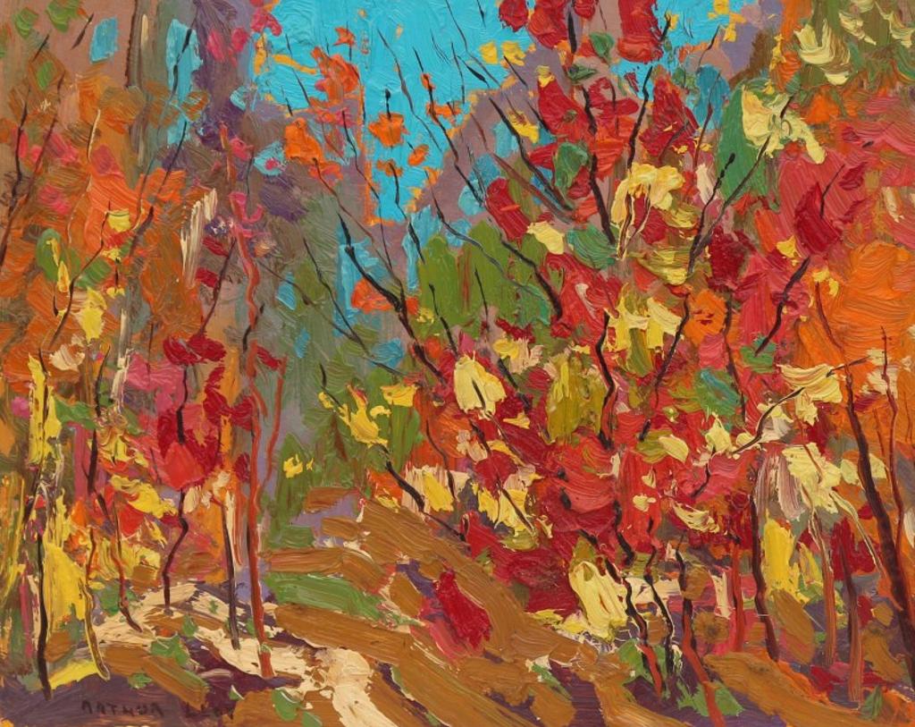 Arthur George Lloy (1929-1986) - Woods In October; 1982
