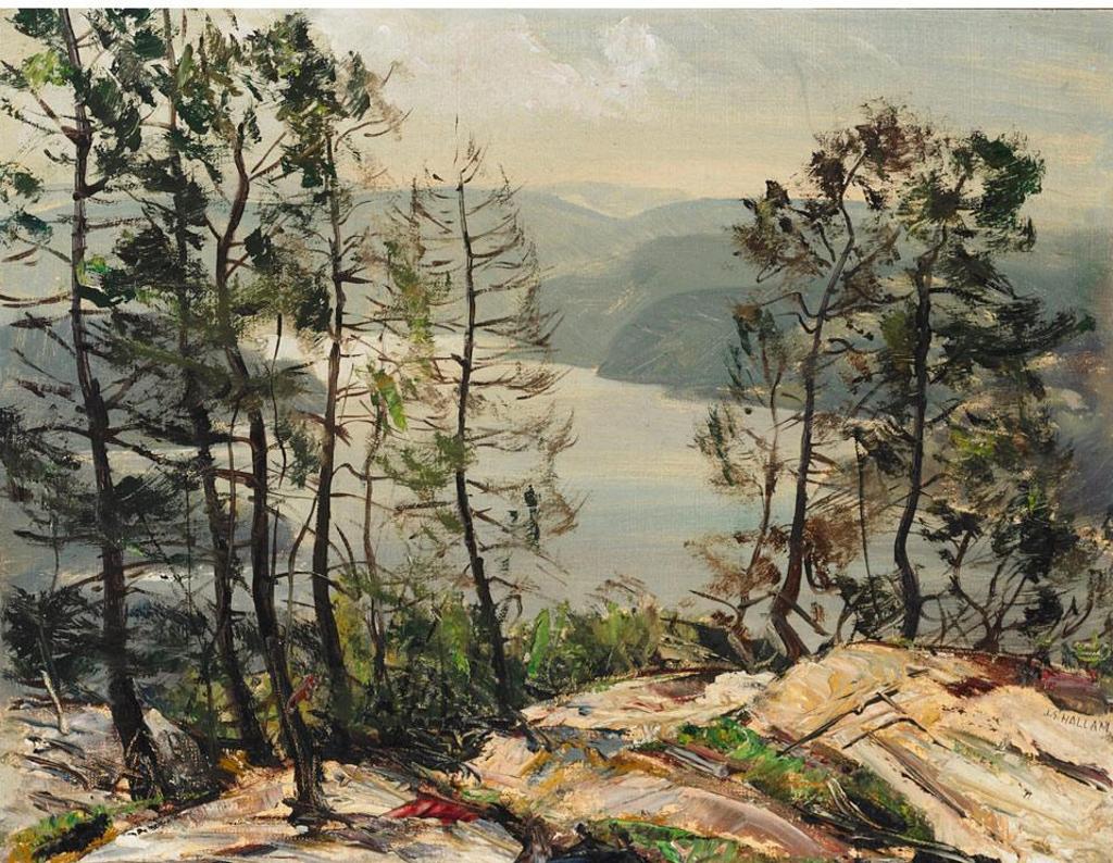 Joseph Sydney Hallam (1899-1953) - Charlton Lake, Willisville, 1944