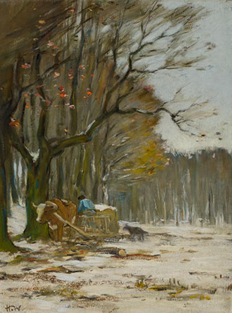Horatio Walker (1858-1938) - First Snow, Île d'Orléans
