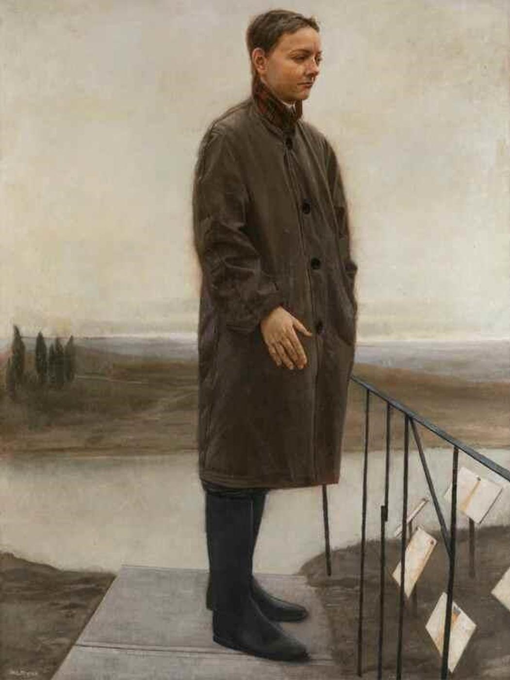 Paul Fenniak (1965) - Standing by a Fence (1994)