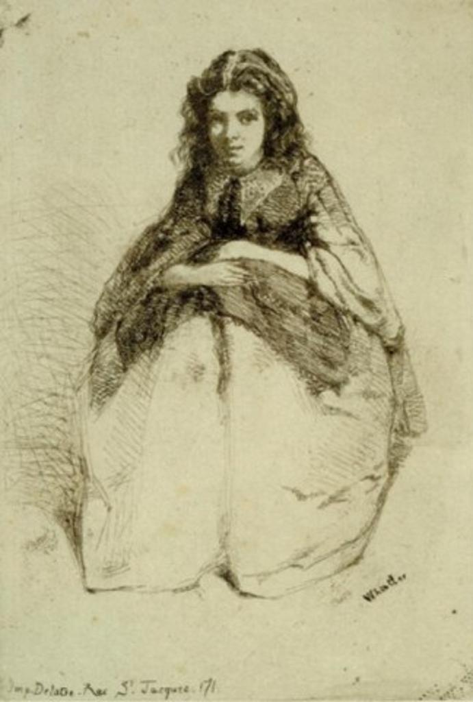 James Abbott McNeill Whistler (1834-1903) - Fumette