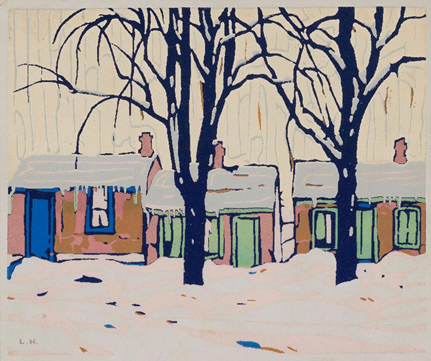 Lawren Stewart Harris (1885-1970) - Eventide
