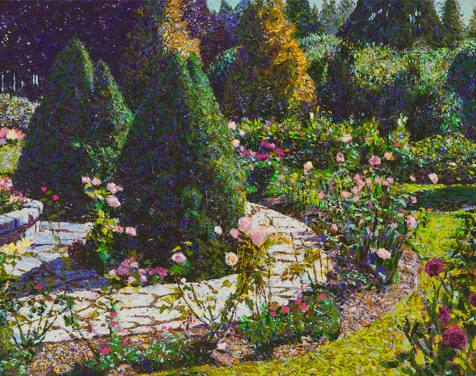 Brent McIntosh (1959) - Garden, Vancouver, 1988