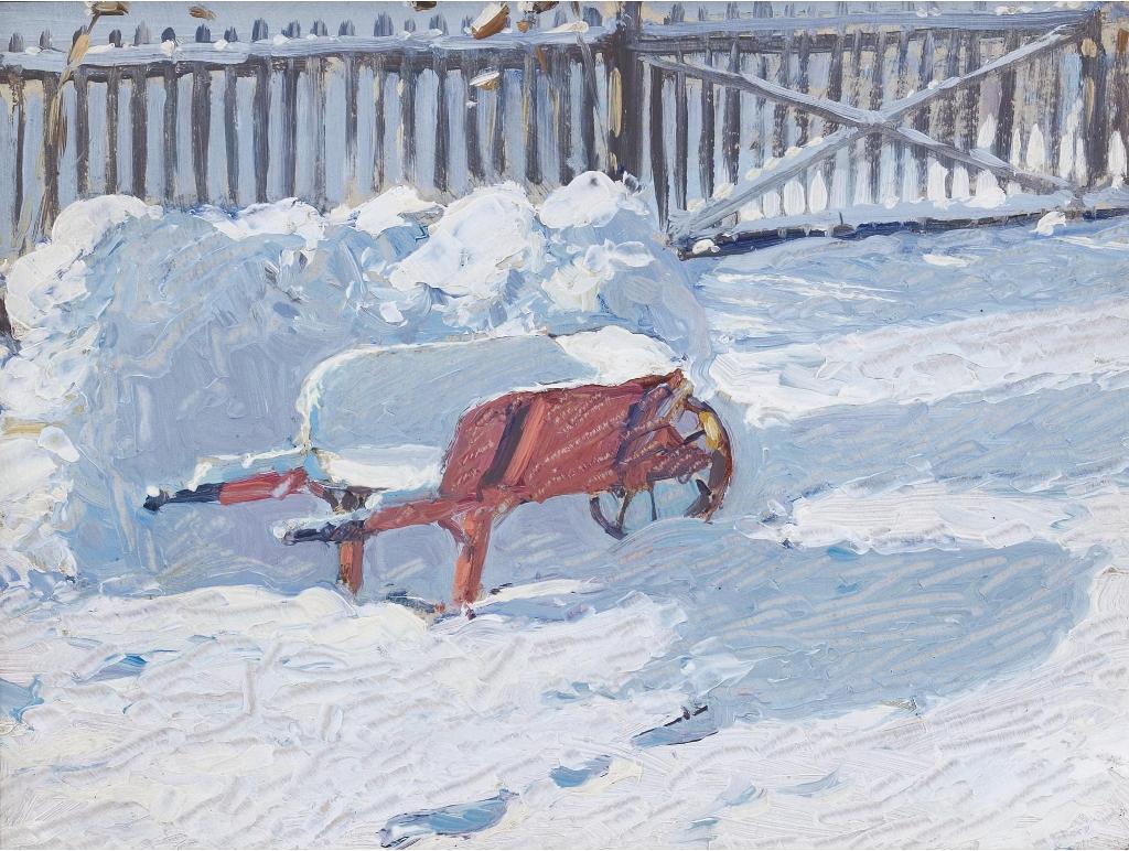 James Edward Hervey (J.E.H.) MacDonald (1873-1932) - The Snow Fort