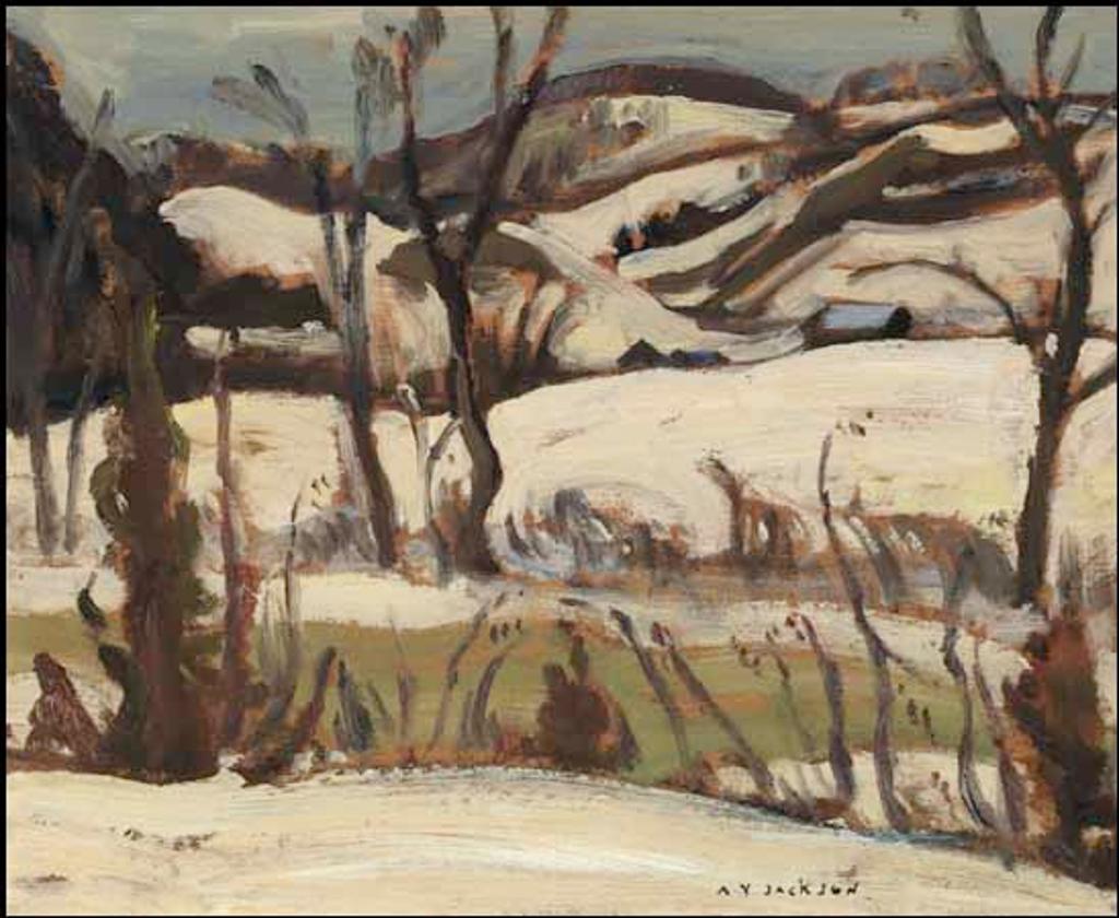 Alexander Young (A. Y.) Jackson (1882-1974) - The Creek, Ripon, Que.