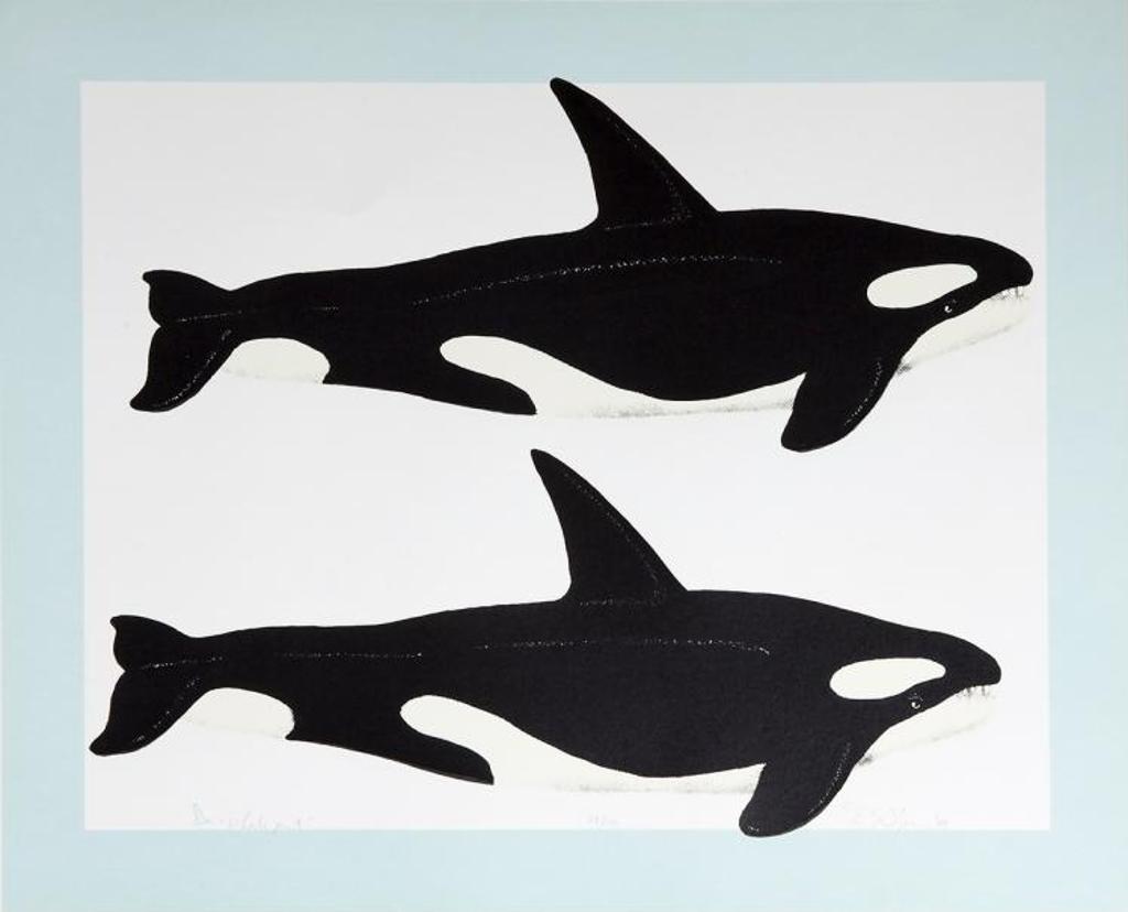 David Allan Thauberger (1948) - Whale Print