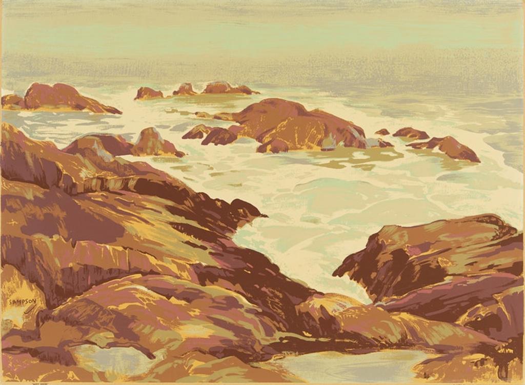 Joseph Ernest Sampson (1887-1946) - Misty Shore