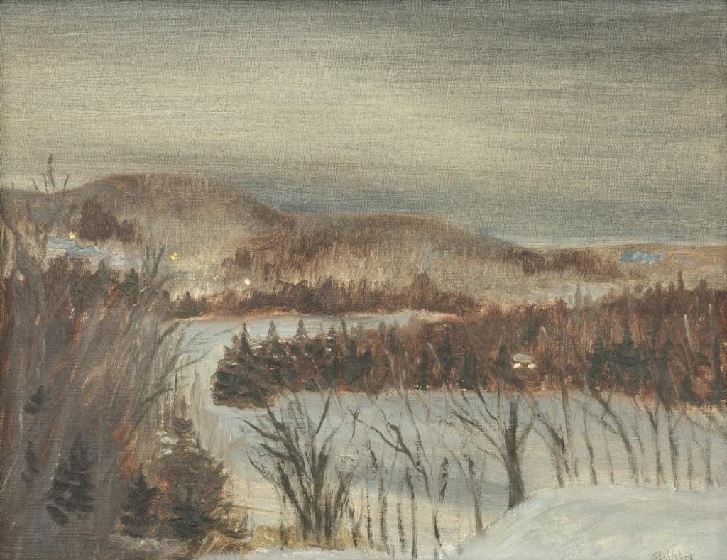 Louis Muhlstock (1904-2001) - Laurentian Landscape