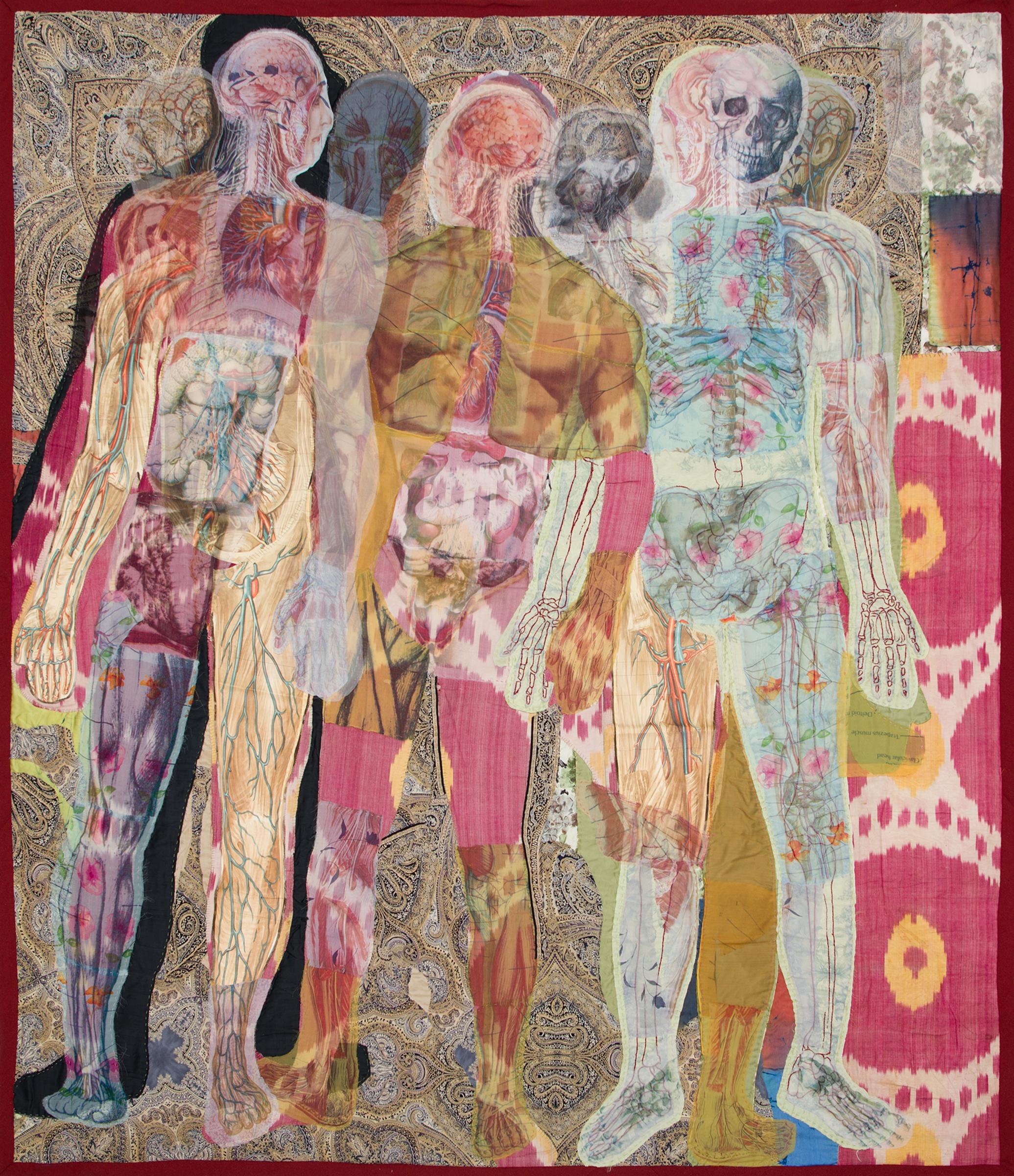 Anna Torma - Anatomical Crazy Quilt, 2012