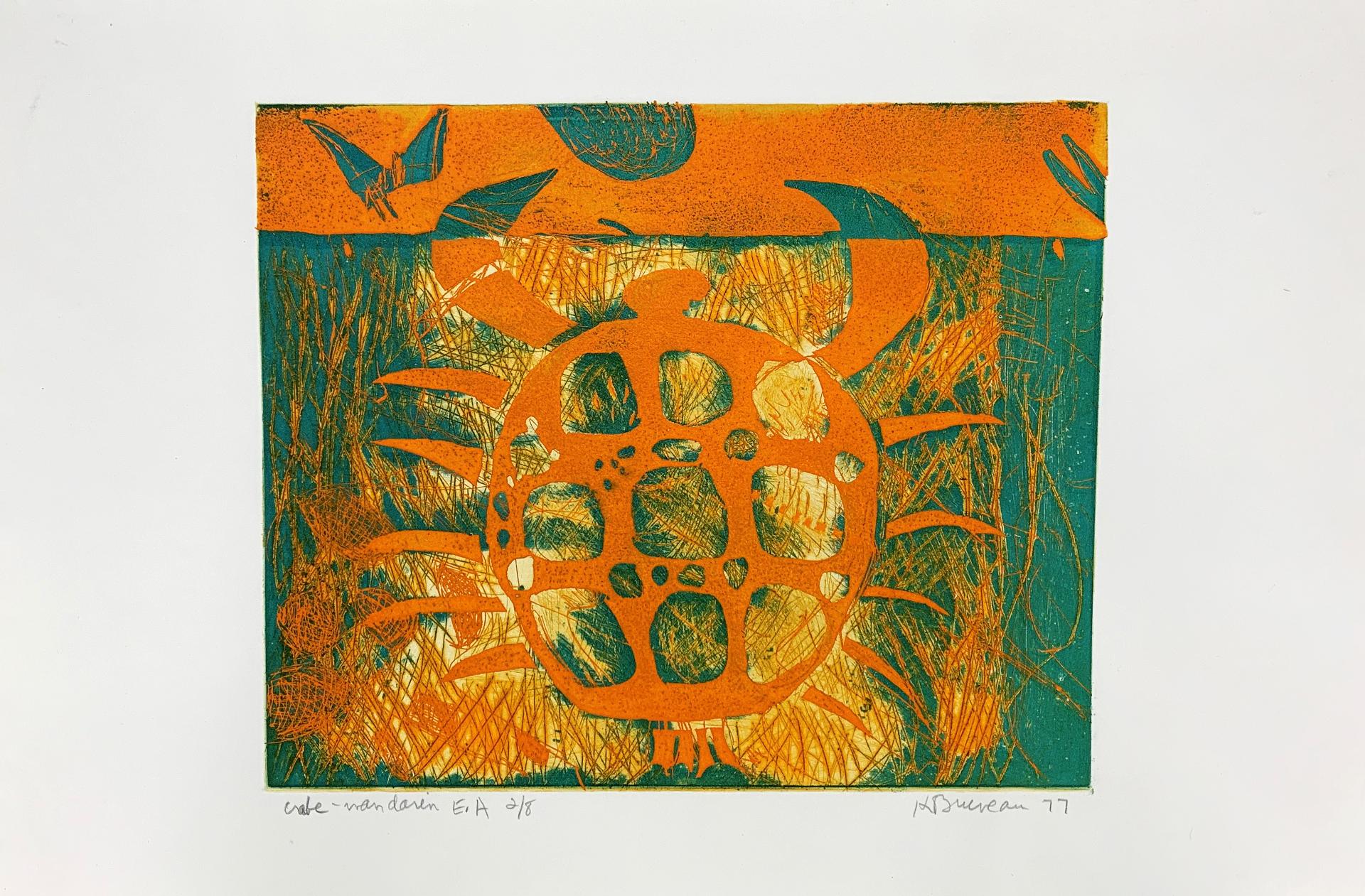 Kittie Bruneau (1929-2011) - Le crabe mandarin, 1977
