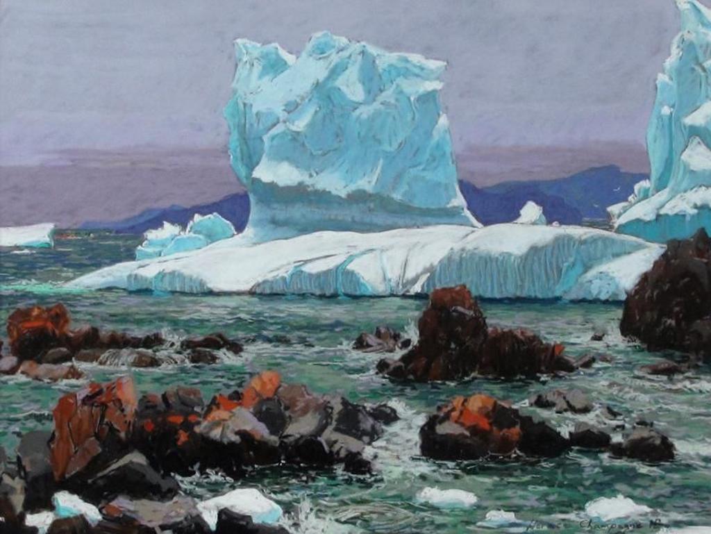 Horace Champagne (1937) - Big Visitors From Greenland! (Grounded At Little Harbour, Twilling Gate, Newfoundland); 2005