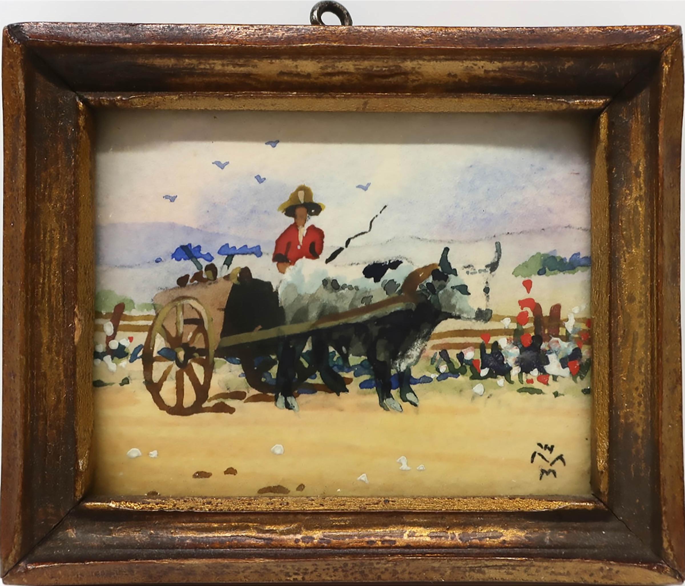 Willard Morse Mitchell (1879-1955) - A Fast Express?