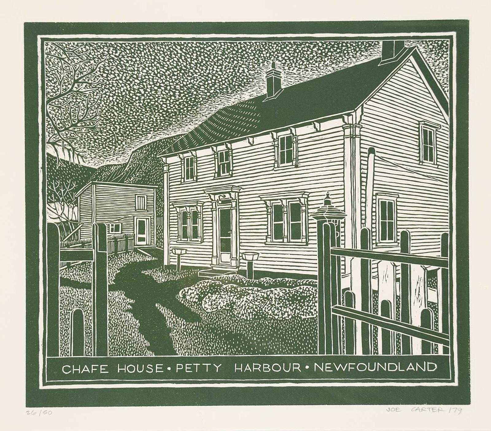 Joe Carter - Chafe House, Petty Harbour, Newfoundland  #26/50