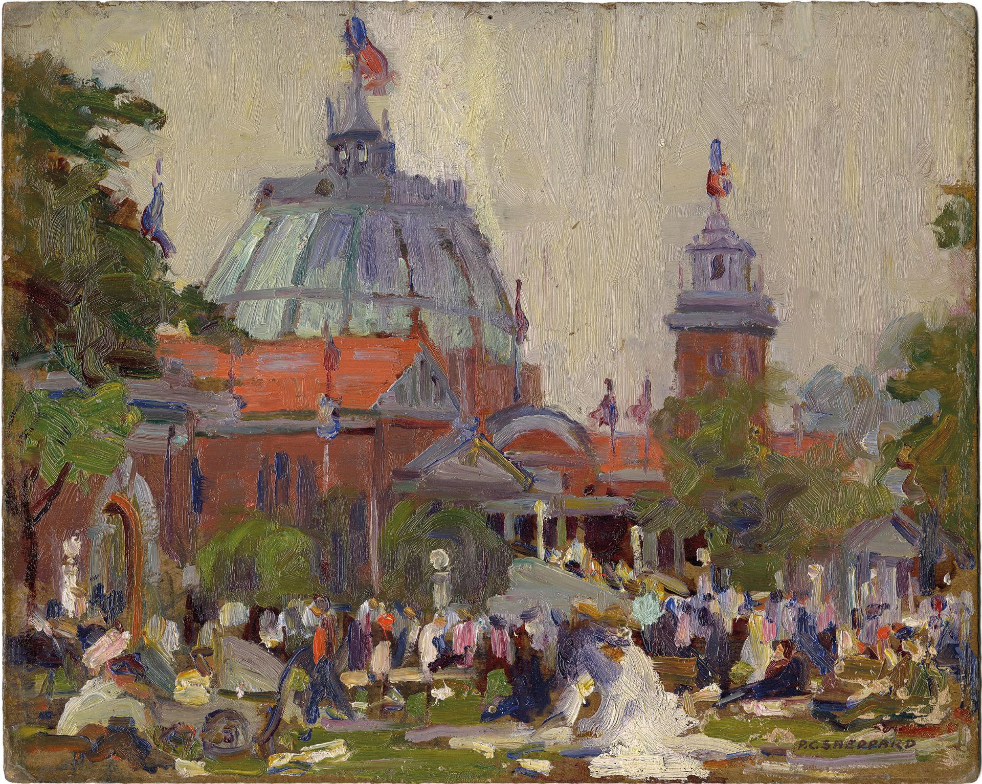 Peter Clapham (P.C.) Sheppard (1882-1965) - Horticultural Building, Canadian National Exhibition