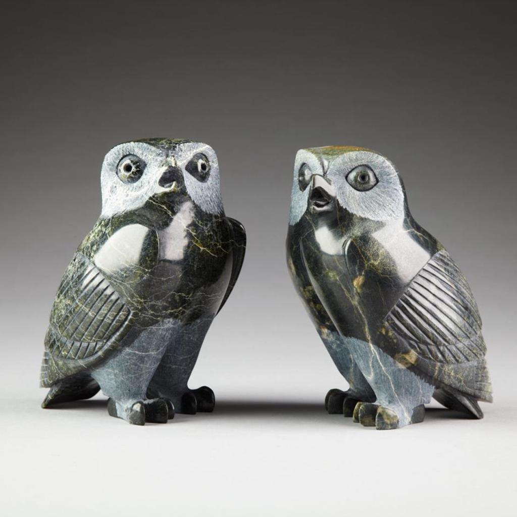 Pitseolak Qimirpik (1986) - Two Owls