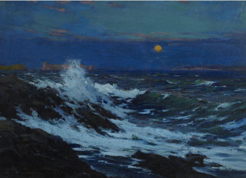 Farquhar Mcgillivray Strachan Stewart Knowles (1859-1932) - Gaspe Moonlight