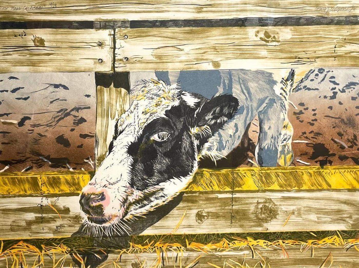 Gary Olson (1946) - lithograph on paper