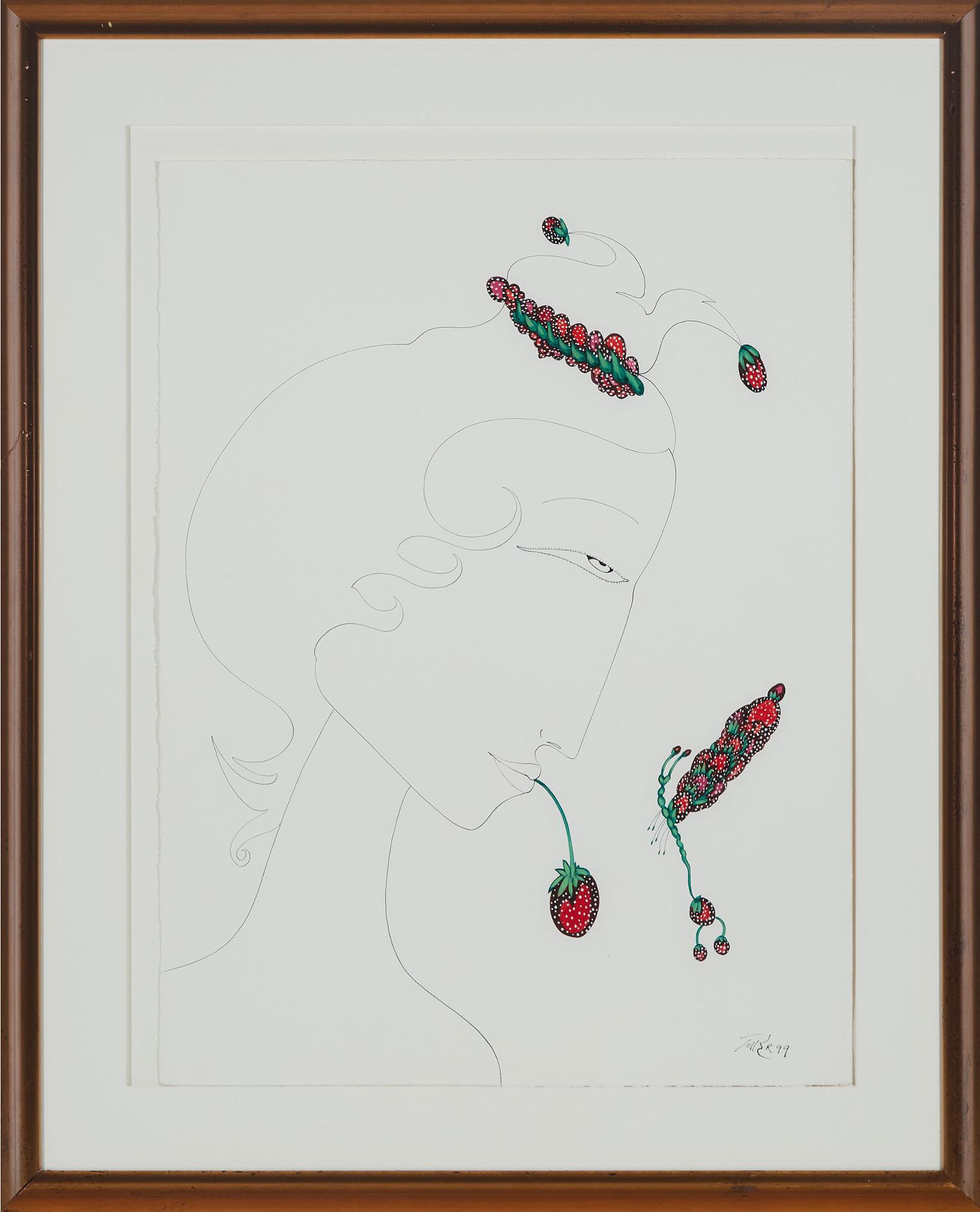 Toller Cranston (1949-2015) - Strawberry Decoy