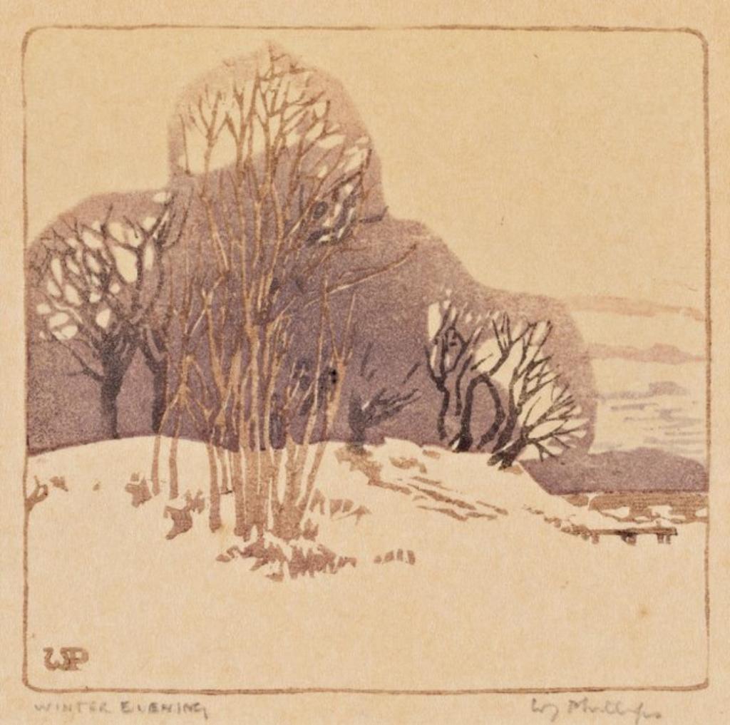 Walter Joseph (W.J.) Phillips (1884-1963) - Winter Evening