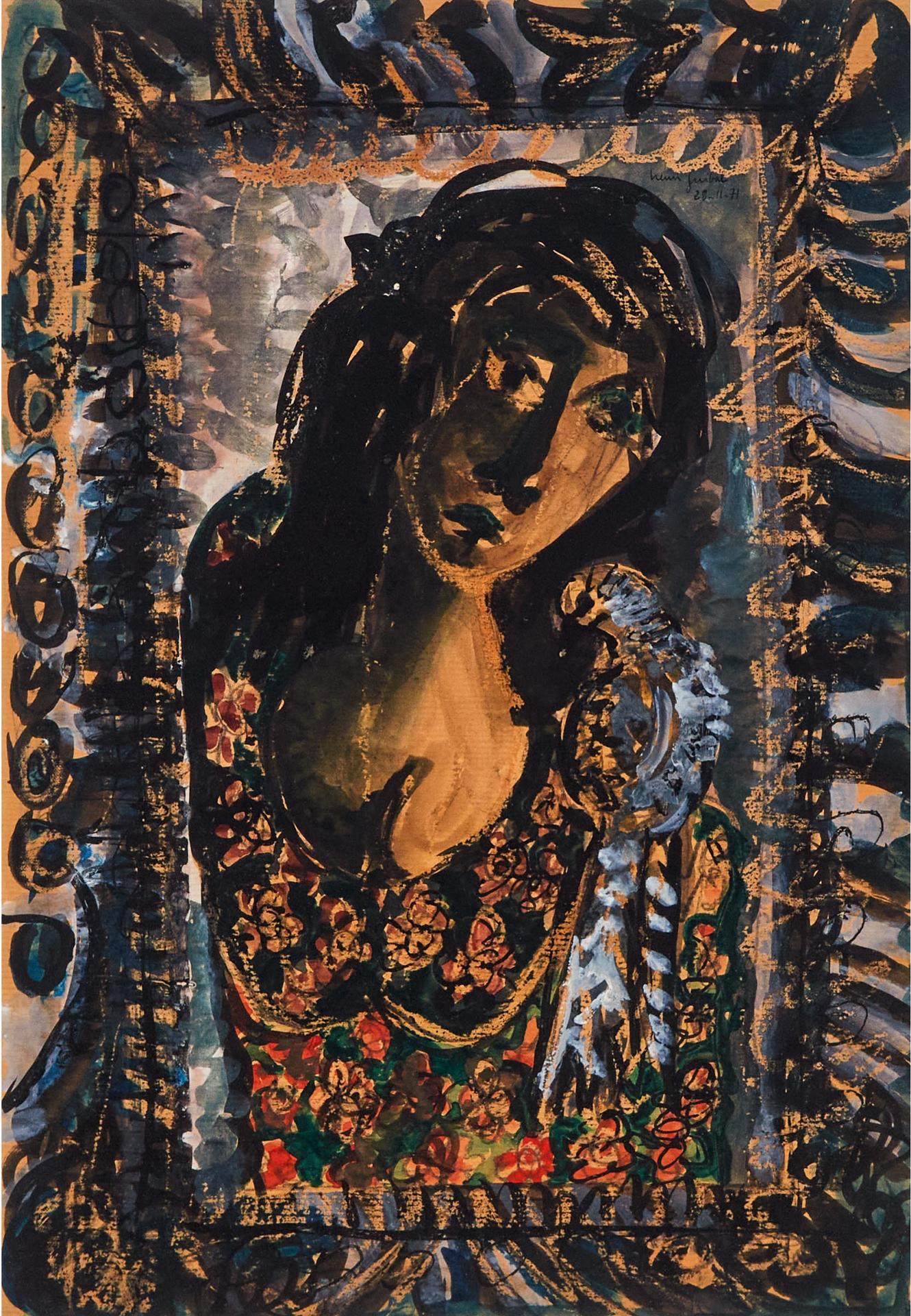Henri Guibal (1947) - Madonna, 1971