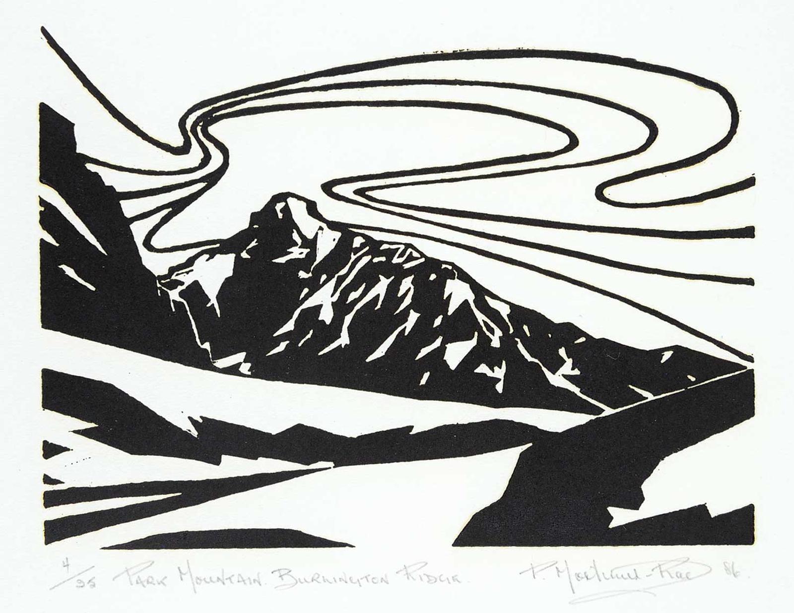 Peter Mortimer-Rae (1931) - Park Mountain Burlington Ridge  #4/25