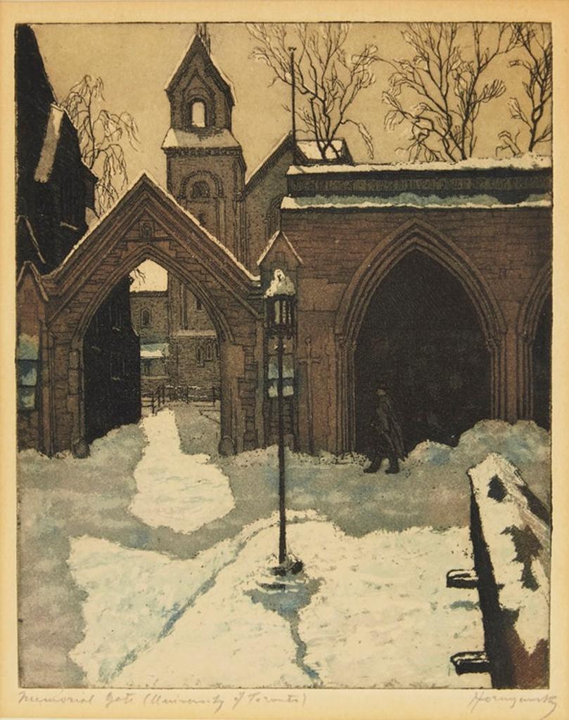 Nicholas Hornyansky (1896-1965) - Memorial Gate (University of Toronto)