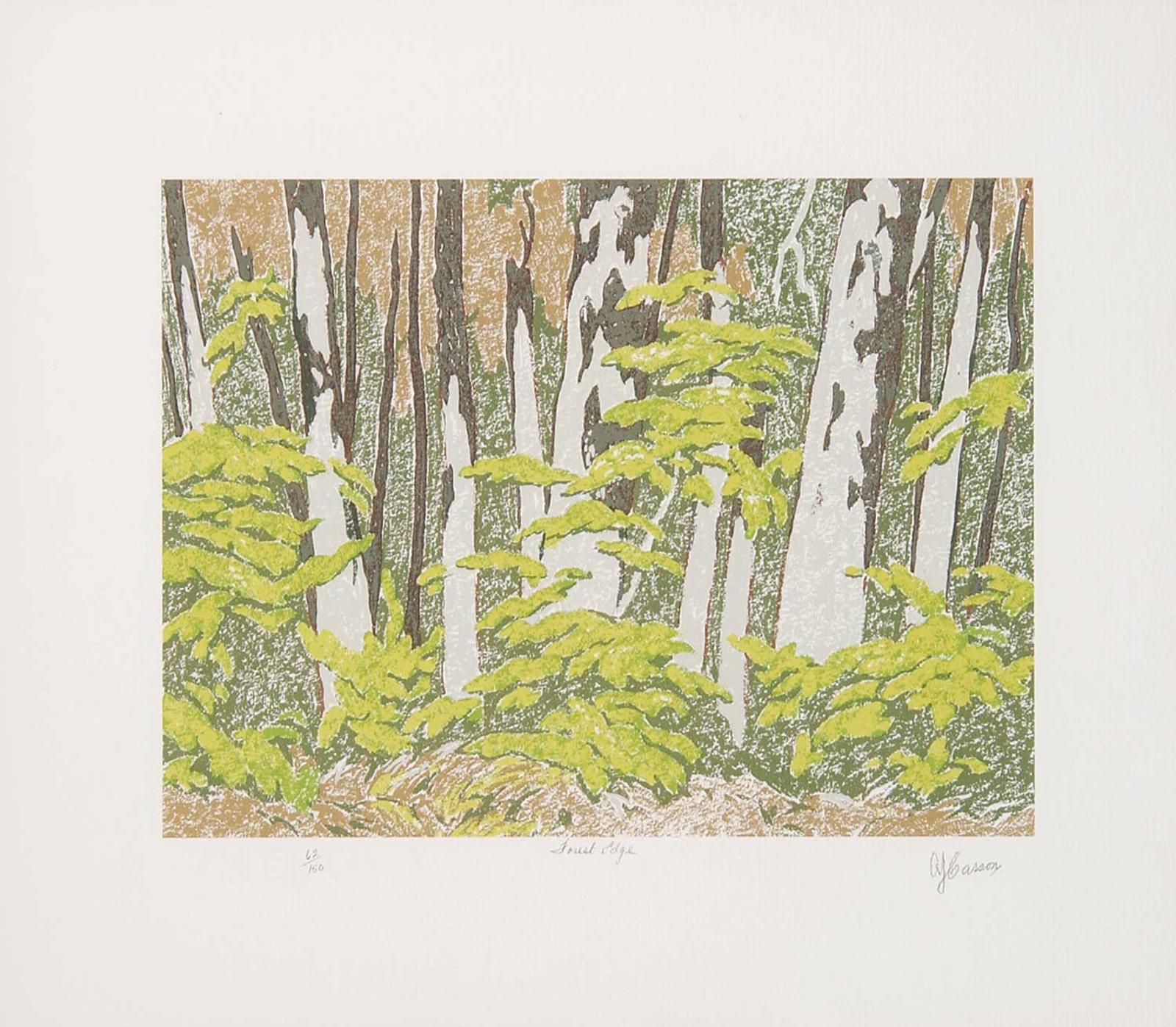 Alfred Joseph (A.J.) Casson (1898-1992) - Forest Edge  #62/150
