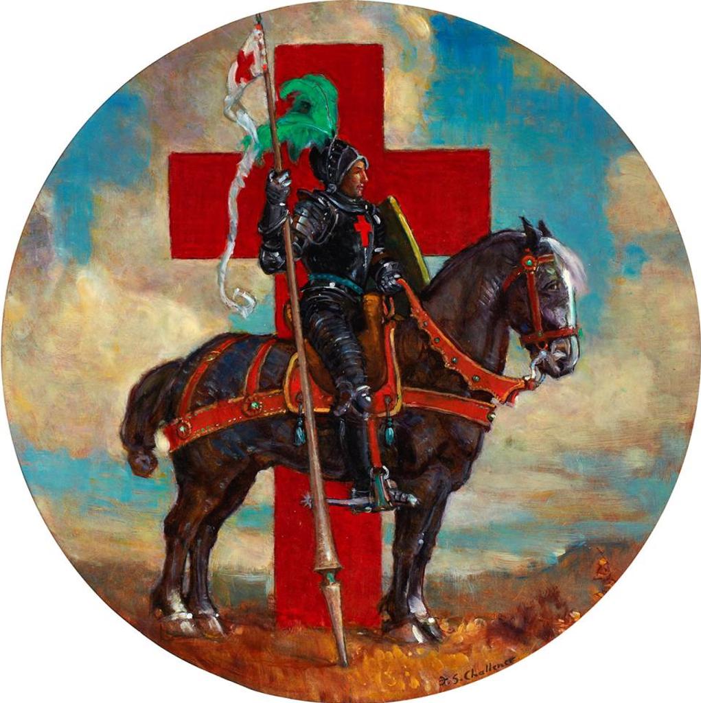 Frederick Sproston Challener (1869-1958) - Red Cross Knight
