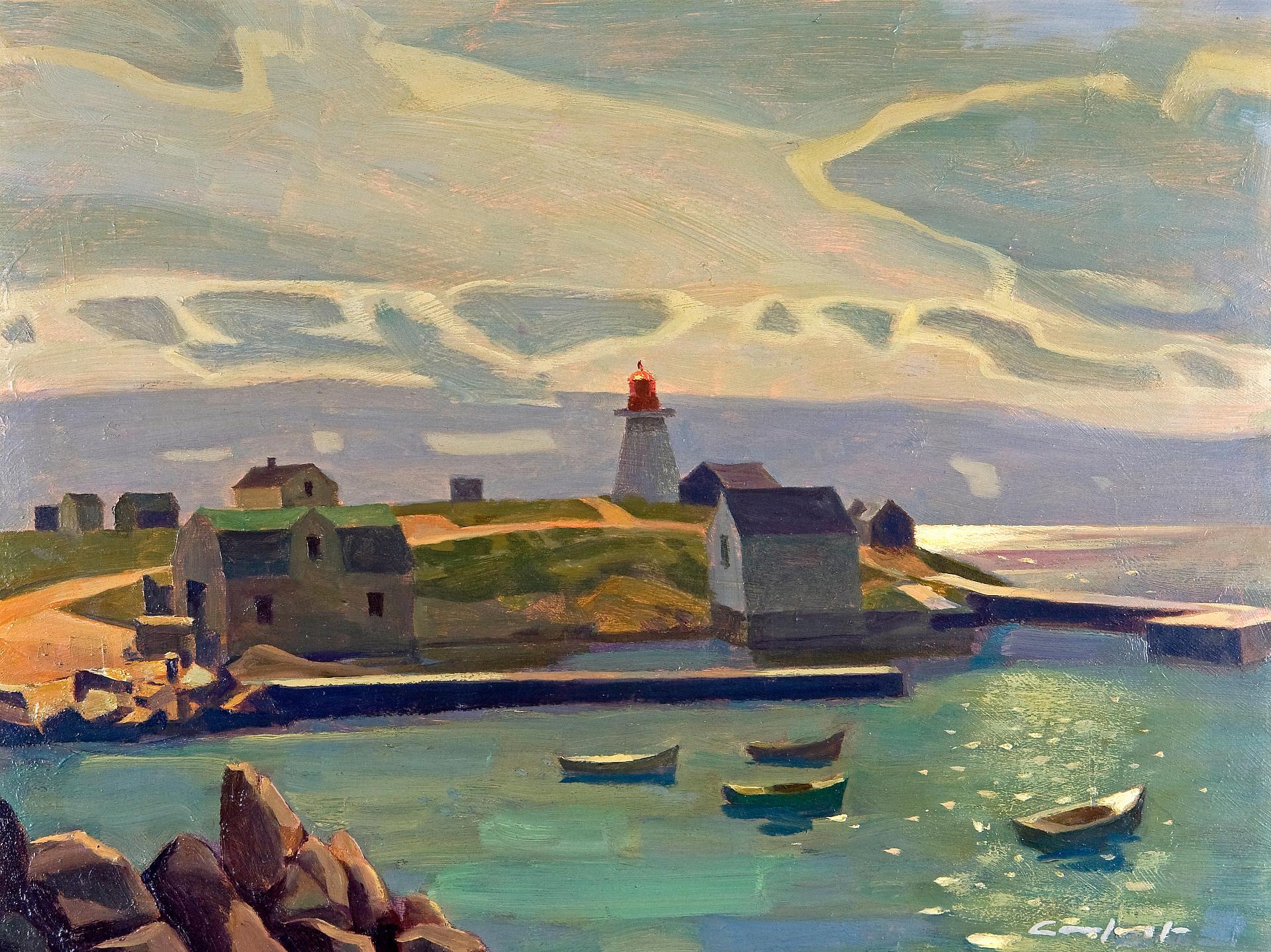 Charles Fraser Comfort (1900-1994) - Neil's Harbour, Cape Breton