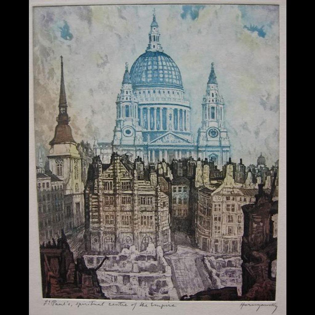 Nicholas Hornyansky (1896-1965) - St. Paul’S, Spiritual Centre Of The Empire